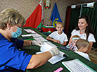 Early voting in Mogilev Oblast 
