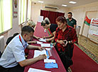 Early voting for presidential election 2020 in Belarus