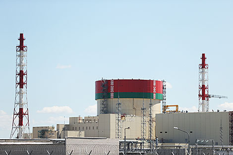 Belarusian nuclear power plant near Ostrovets