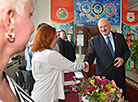 Lukashenko casts his ballot in 2020 Belarus presidential election