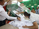 Polling stations are clsed, vote count starts in Vitebsk