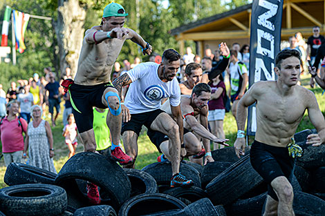 Bison Race in Logoisk District 