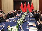 China President Xi Jinping, Chairman of the Council of the Republic of the National Assembly of Belarus Mikhail Myasnikovich, Chairman of the House of Representatives of the National Assembly of Belarus Vladimir Andreichenko
