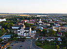 A bird's eye view of Nesvizh 