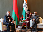 Prime Minister of Belarus Andrei Kobyakov met with the President of India Pranab Mukherjee