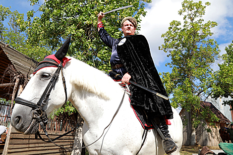 Horse festival in Bobruisk District