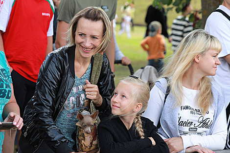 Horse festival in Bobruisk District