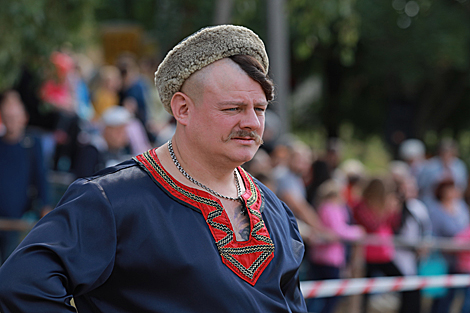 Horse festival in Bobruisk District