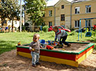 Osmolovka neighborhood in Minsk