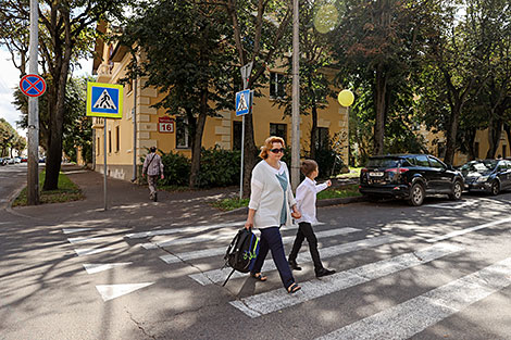 Osmolovka neighborhood in Minsk