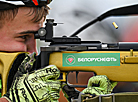 Спаборніцтвы Кубка Беларускай федэрацыі біятлона на новай трасе ў Чавусах 