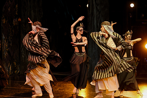 Peer Gynt ballet on stage of Bolshoi Theater