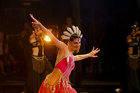 Peer Gynt ballet on stage of Bolshoi Theater