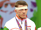 Борец Сослан Дауров завоевал первую медаль для сборной Беларуси на Европейских играх в Баку