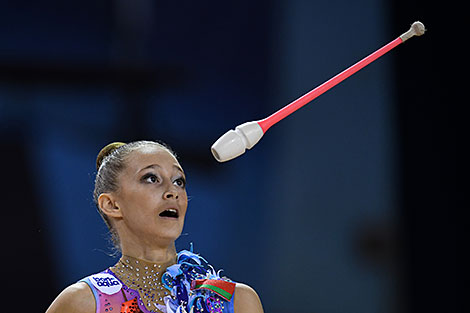 Чемпионат Беларуси по художественной гимнастике в Минске