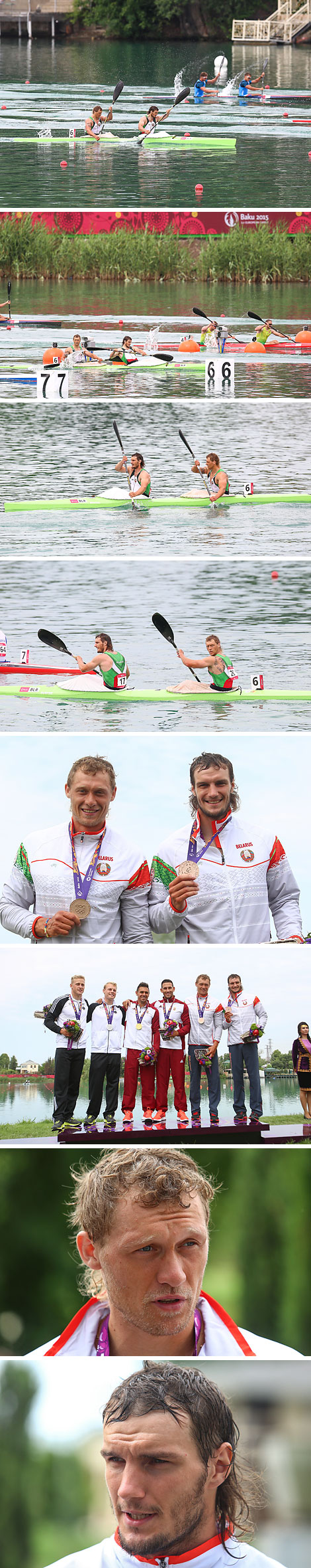 Белорусы Виталий Белько и Роман Петрушенко завоевали бронзу на Европейских играх в Баку
