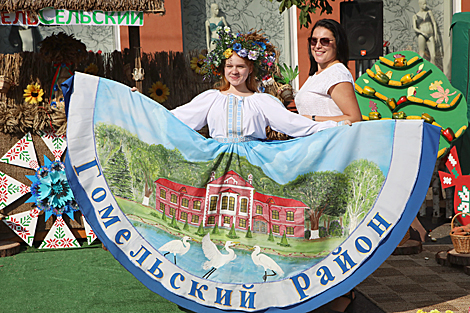 Dazhynki harvest festival in Mozyr