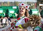 Dazhynki harvest festival in Mozyr