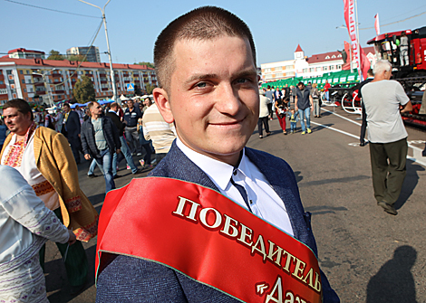 Dazhynki harvest festival in Mozyr