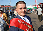 Dazhynki harvest festival in Mozyr