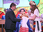 Dazhynki harvest festival in Mozyr