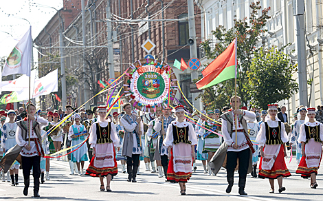 Dazhynki harvest festival in Vitebsk