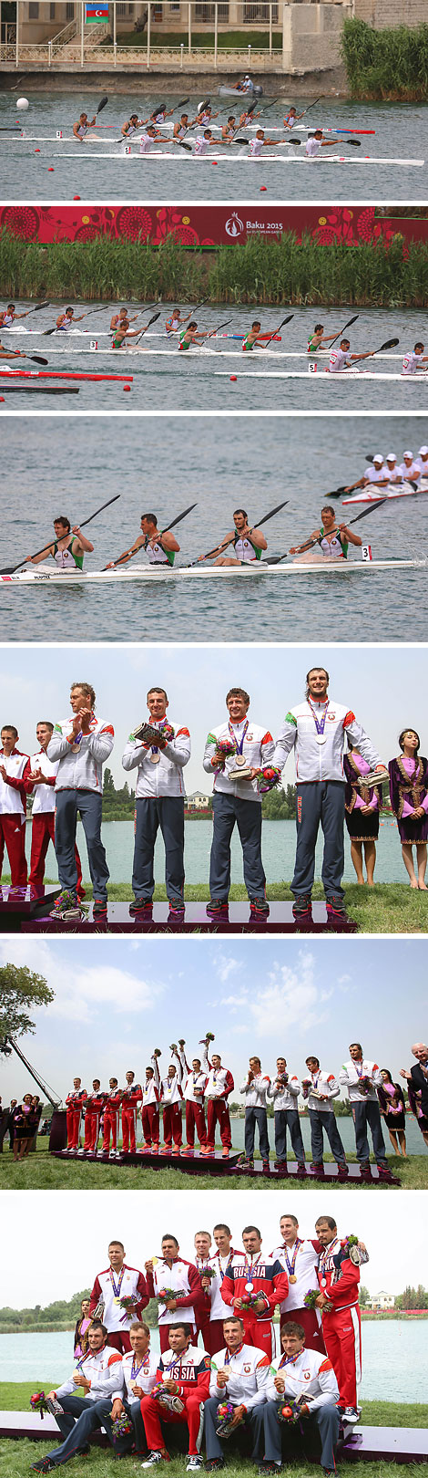 Belarus clinches K4 1000m bronze in Baku