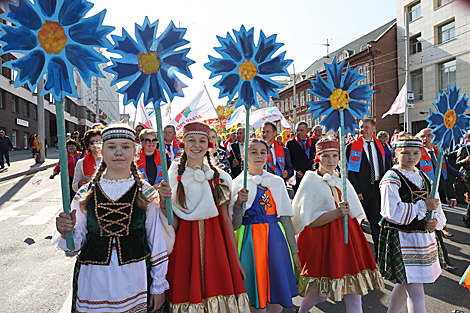 Dazhynki harvest festival in Vitebsk