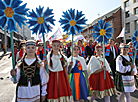 Dazhynki harvest festival in Vitebsk