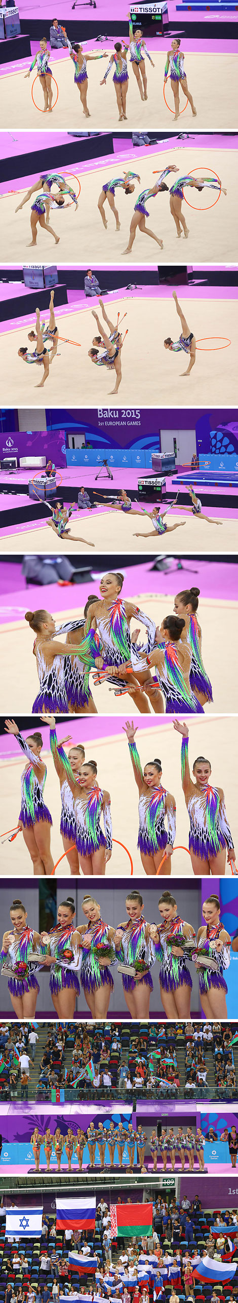 Euro Games bronze in rhythmic gymnastics for Belarus