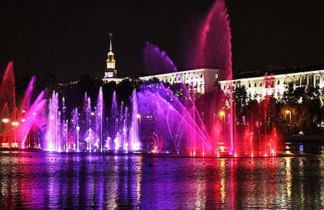 Fountains season in Minsk over