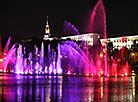 Fountains season in Minsk over