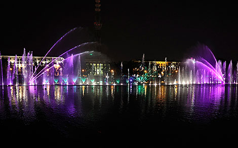 Fountains season in Minsk over