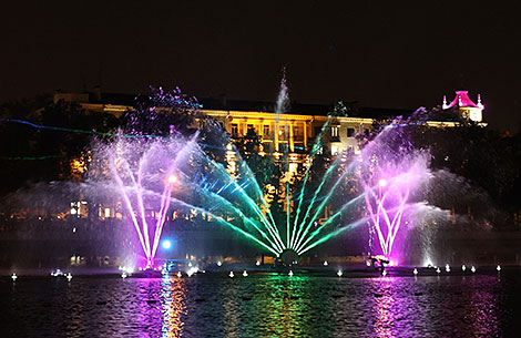 Fountains season in Minsk over