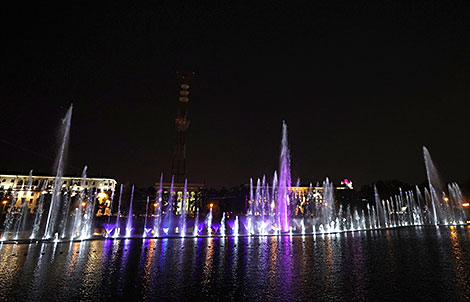 Fountains season in Minsk over