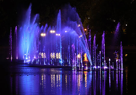 Fountains season in Minsk over