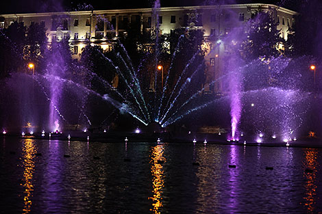 Fountains season in Minsk over