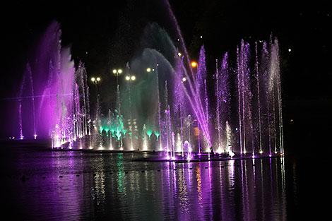 Fountains season in Minsk over