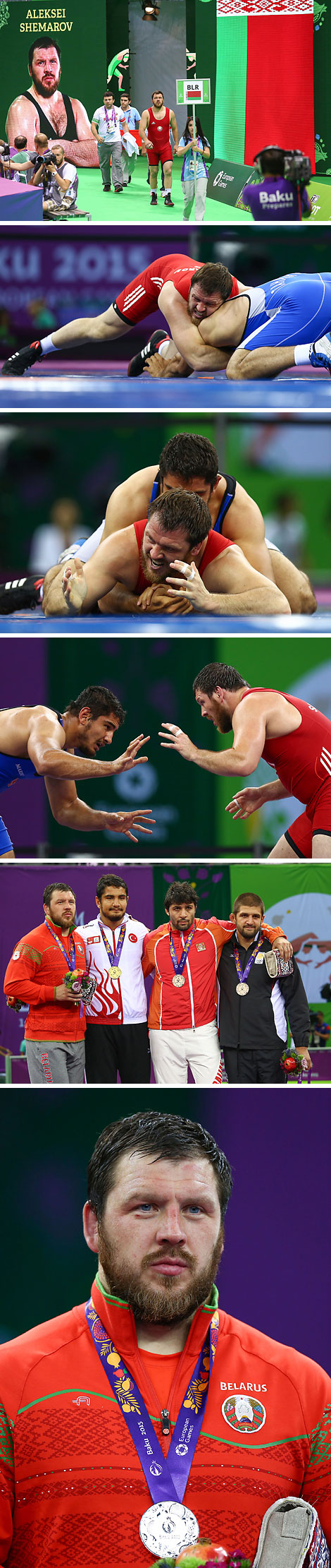 Alexei Shemarov wins Euro freestyle wrestling silver for Belarus