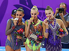 Мелитина Станюта выиграла бронзу в индивидуальном многоборье художественной гимнастики на Евроиграх
