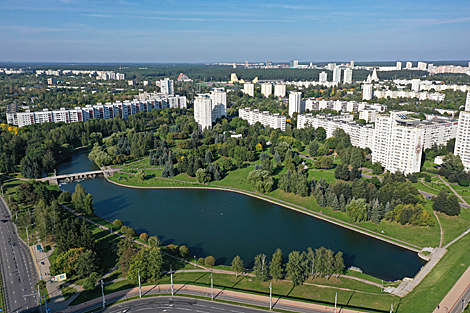 Вид на микрорайон Восток-1
