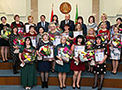Церемония вручения ордена Матери и премии Туснолобовой-Марченко в Витебске