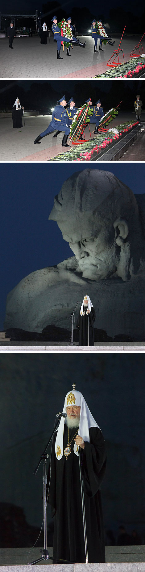 Patriarch Kirill in the Brest Fortress  