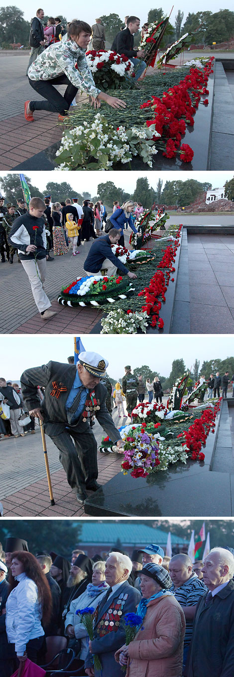 Commemorative meeting in the Brest Fortress 