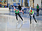 Чэмпіянат Беларусі па канькабежным спорце ў Мінску