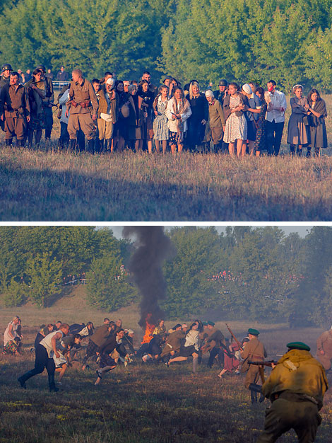 Reenactment of the Brest Fortress Defense