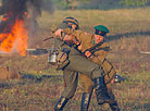 Reenactment of the Brest Fortress Defense