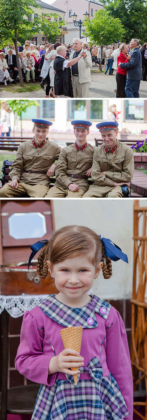 Reenactment of the last day of peace of 1941 in Brest