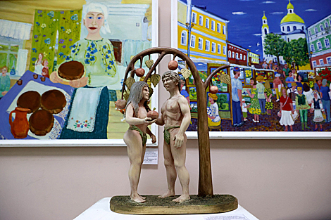 In situ art exhibition in Vitebsk