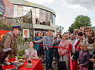 Reenactment of the last day of peace of 1941 in Brest